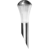 Светильник садово-парковый Feron "Техно Булава" DH0501 220В 18Вт Е27 IP44 Хром картинка 